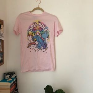 Urban Outfitters “Girls Rule” Superhero Tee